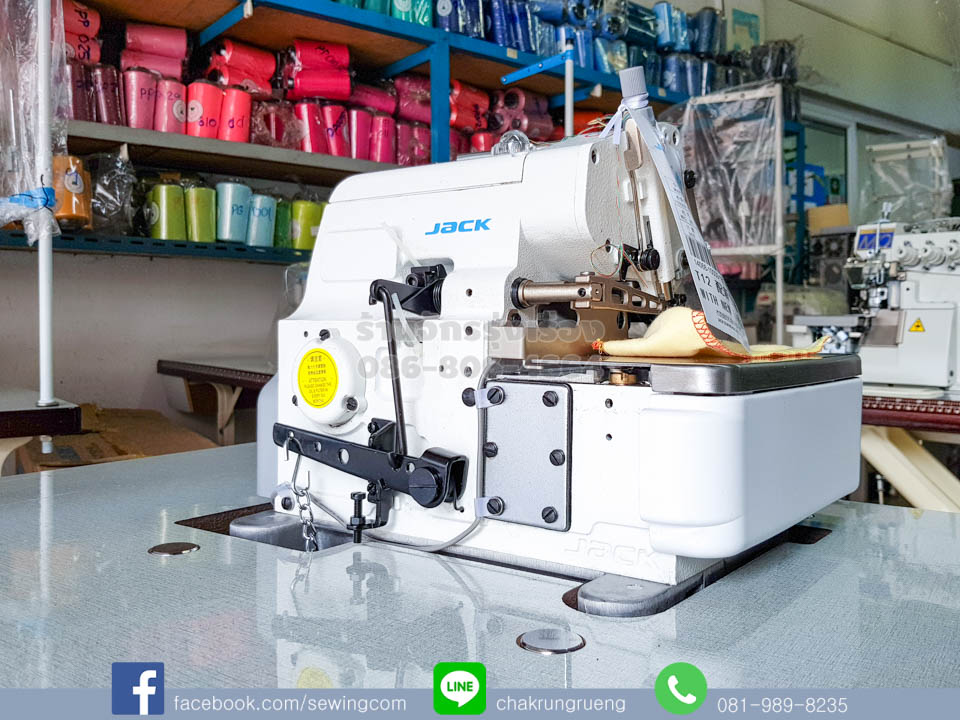 จักรโพ้ง (พ้ง) 4 เส้น (ไดเร็ค) แจ๊ค (JACK) JK804DM224